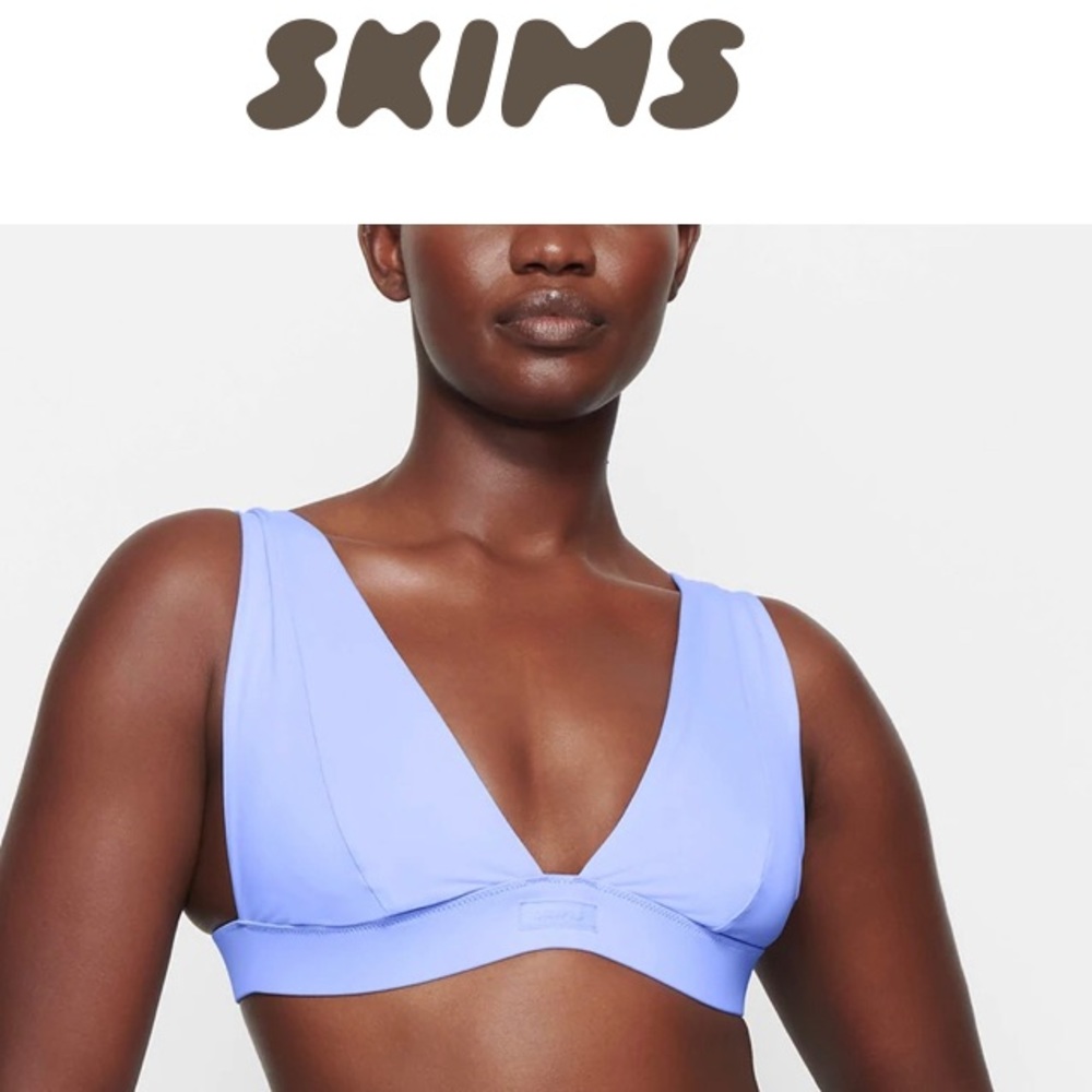 Skims - Swim Plunge Bikini Top